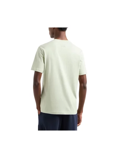 Koszulka Emporio Armani Logo Series sea foam zielona