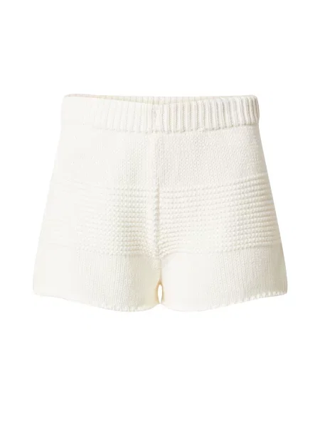 LENI KLUM x ABOUT YOU Pantaloni Gemma murdar alb