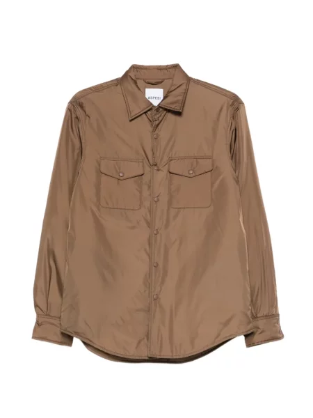 Риза Aspesi кафяво