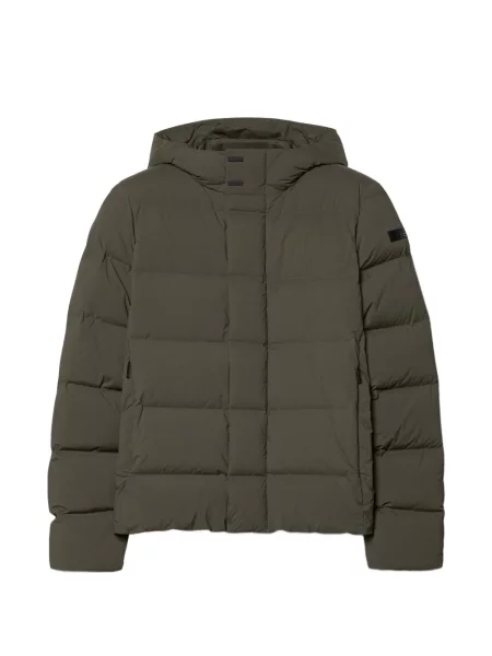 Palton Rrd cu glugă verde