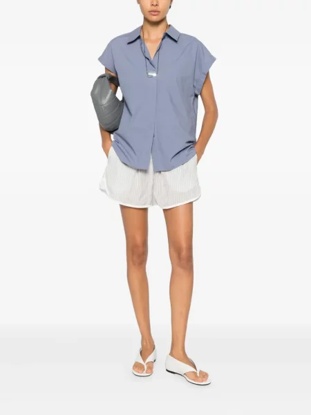 Top Matteau albastru