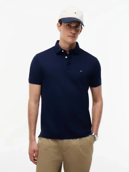 TOMMY HILFIGER Tričko námornícka modrá