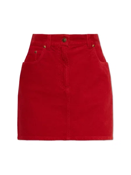 Spódnica mini Versace czerwona