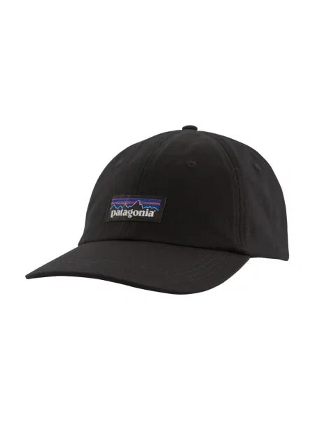 Czapka z daszkiem Patagonia Logo Trucker black czarna