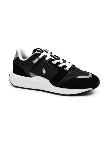 POLO RALPH LAUREN Teniși din piele Train 89 negru