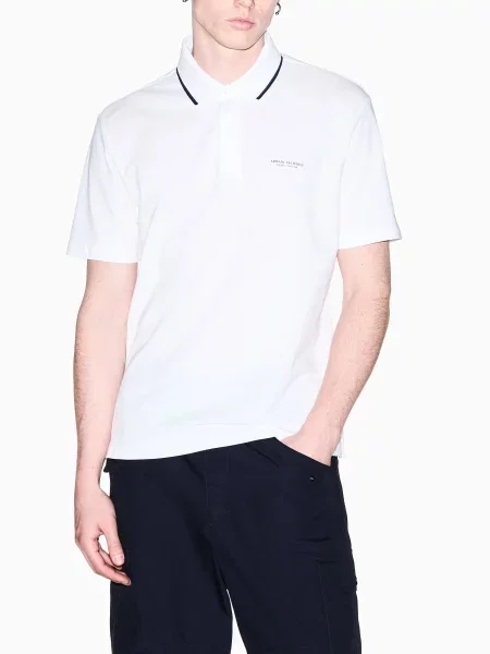 Поло Armani Exchange білий