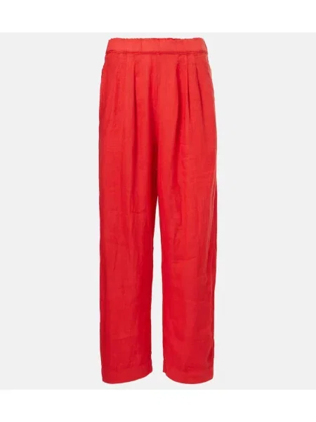 Pantaloni Velvet de in roșu