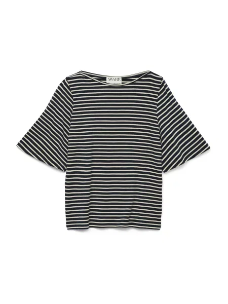 Aware Tričko AWFIONA zafírová biela