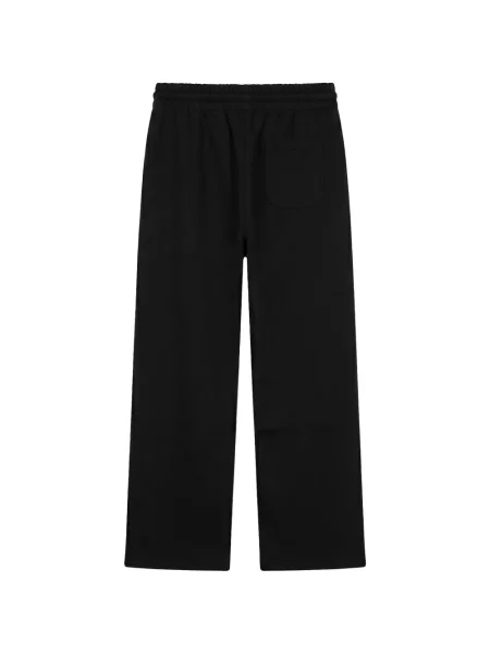 Pantaloni Off-white cu imagine alergare cu cordon alb