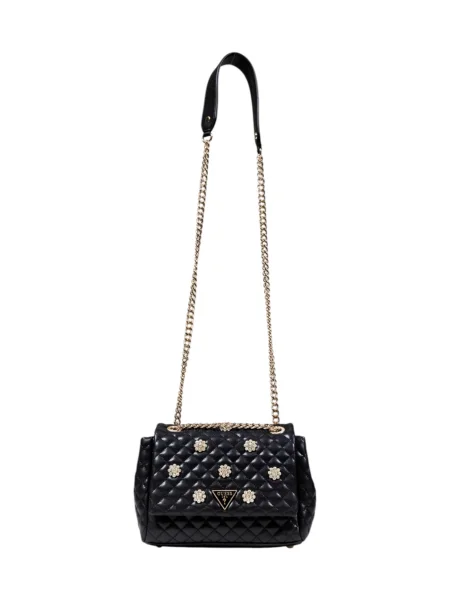 Crossbody torbica Guess črna