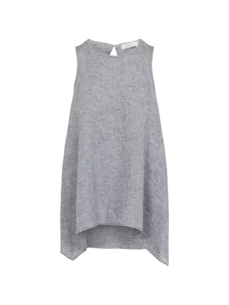 Bluzka Peserico asymetryczna szara