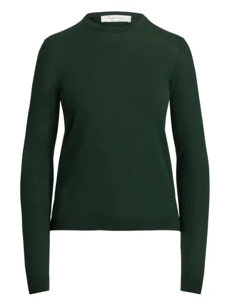 Pulover Ralph Lauren Collection din cașmir verde
