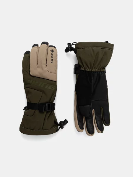 Ръкавици за ски Viking Hudson GTX Freeride зелено