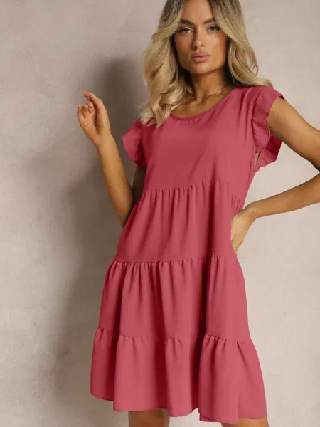 Rochie Clopot Vetese roz