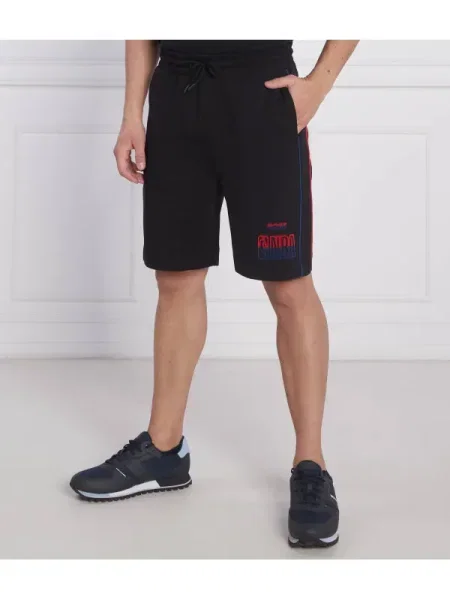 BOSS ORANGE Pantaloni scurți BOSS X NBA negru