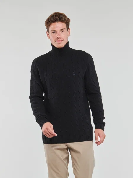 Dlhý rolák Polo Ralph Lauren s dlhými rukávmi čierna