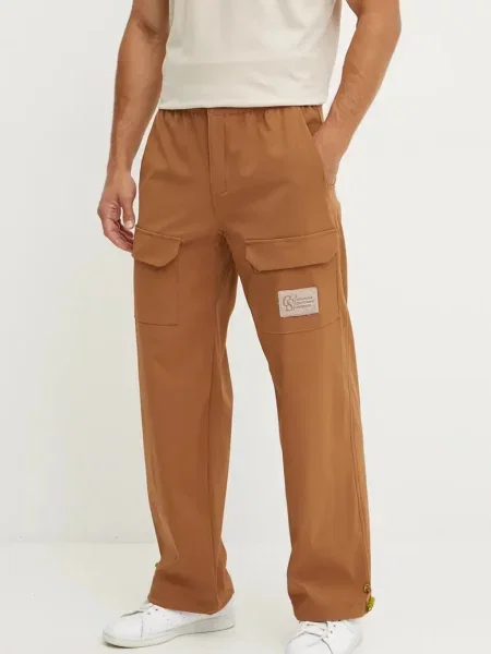 Hlače outdoor Columbia Wallowa Softshell smeđa