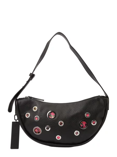 Desigual Geantă de umăr Bols_Titanica Kuwait galben / roșu cranberry argintiu negru