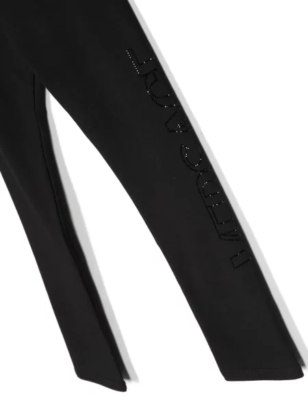 Legginsy dziecięce Versace czarne