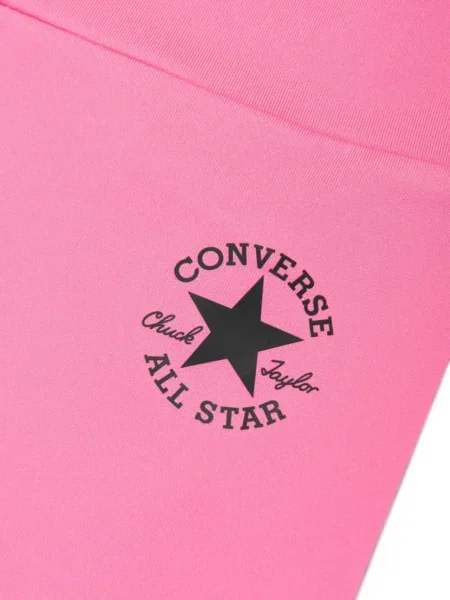 Legginsy dziecięce Converse różowe