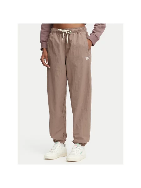 Reebok Spodnji del trenirke Kalina LIGHT COCOA/LINEN rjava