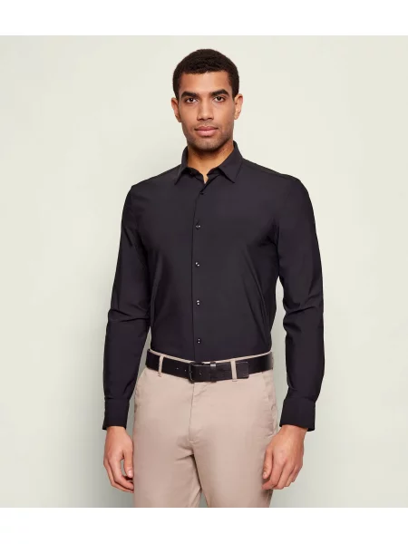 BOSS BLACK Cămașă negru