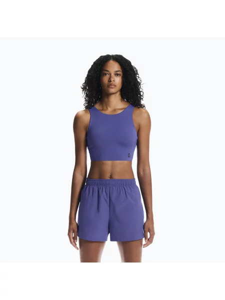 Top de alergare pentru femei On Core Crop twilight