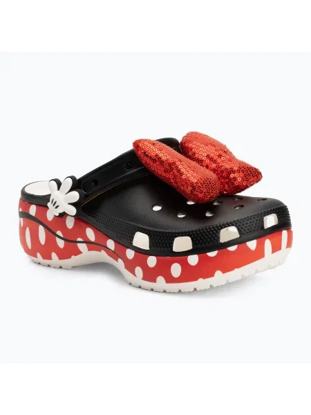 Platform talpú papucs Crocs fehér