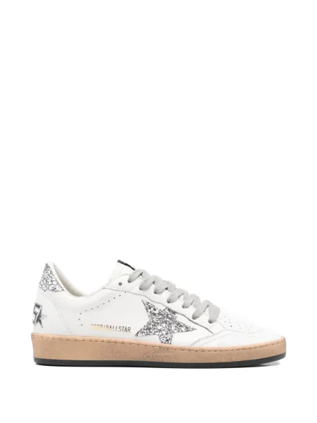 Sneakerși Golden Goose din piele alb