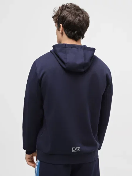 Худи Ea7 синее
