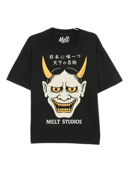 Majica Melt s printom crna