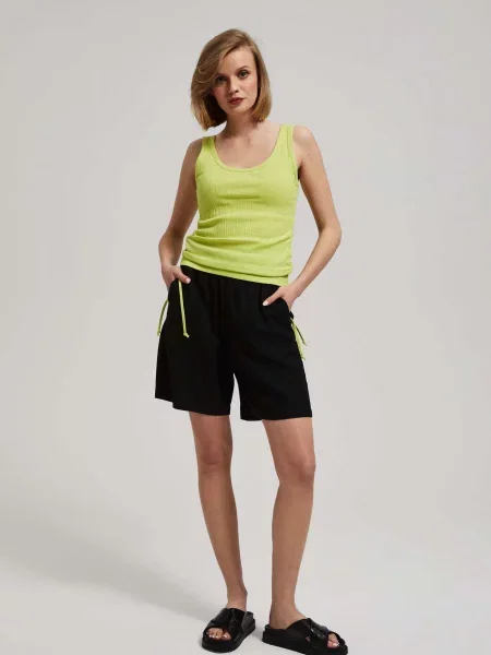 Pantaloni scurți Marisse negru