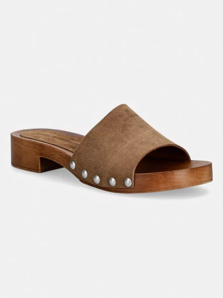 Замшевые шлепанцы Copenhagen