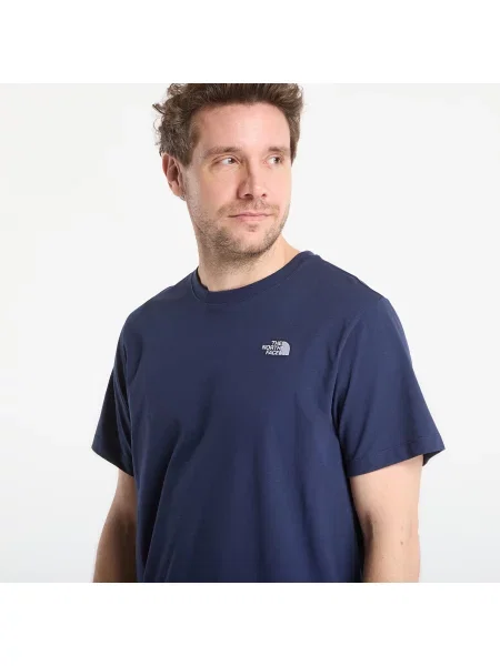 Tričko na lezení The North Face Evolution Simple Dome Regular SS summit navy námořnictvo