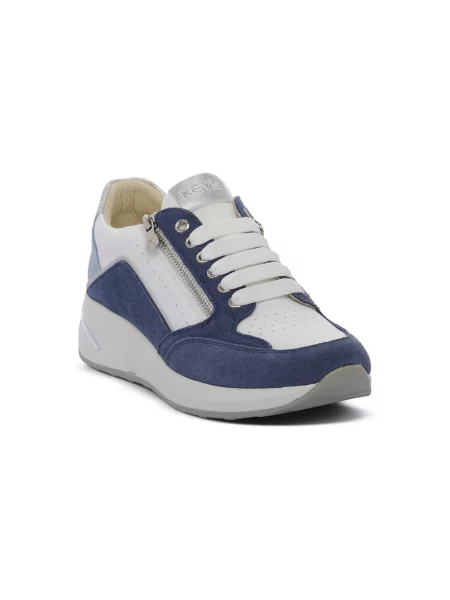 Pantofi Keys alb