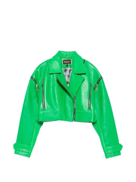 Geanta de piele Mitiliane Couture verde