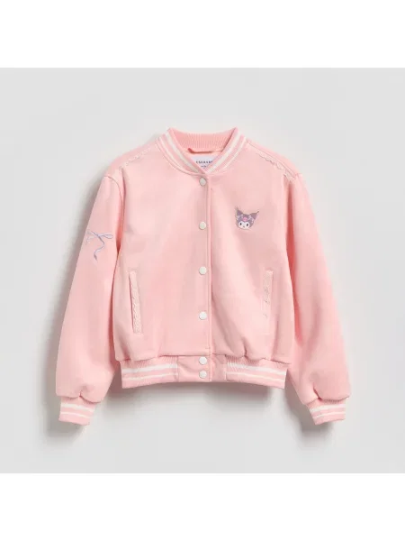 Reserved Bunda bomber Kuromi pastelově růžová