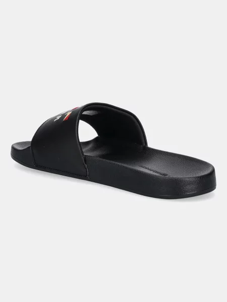 Férfi papucs Tommy Hilfiger Flags Pool Slide black. Méret: 40 EU fekete
