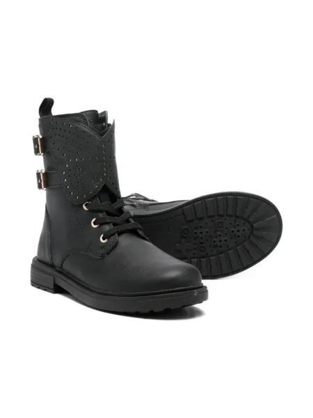 Buty do kostki dziecięce Geox czarne