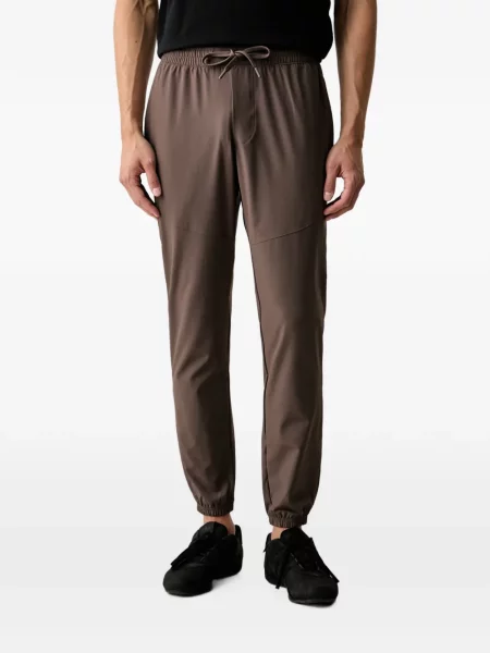 Pantaloni Under Armour alergare cu cordon maro