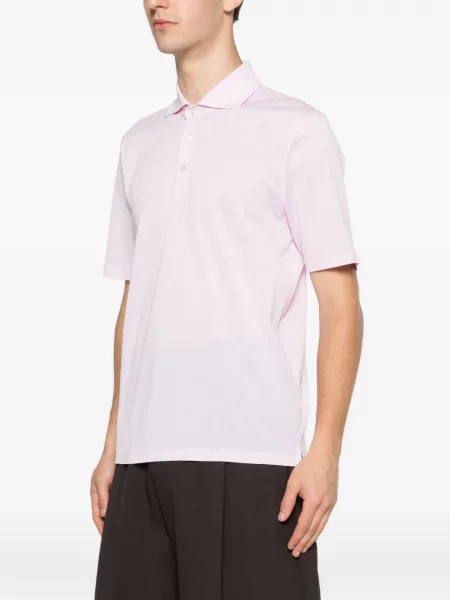 Tricou polo Ferrante roz