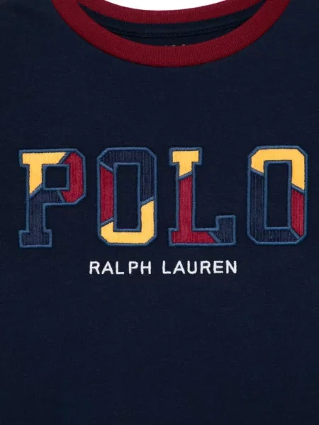 Koszulka polo dziecięca Polo Ralph Lauren niebieska
