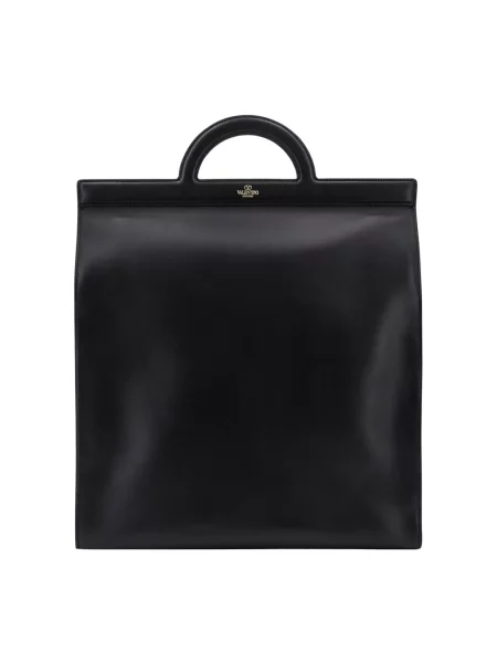 Torba Valentino Garavani skórzana czarna