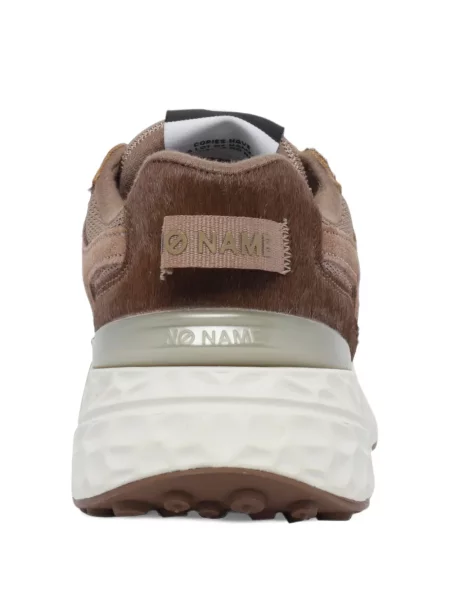 Sneakerși No Name cu autograf maro