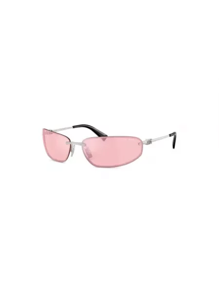 Okulary przeciwsłoneczne Miu Miu eleganckie szare