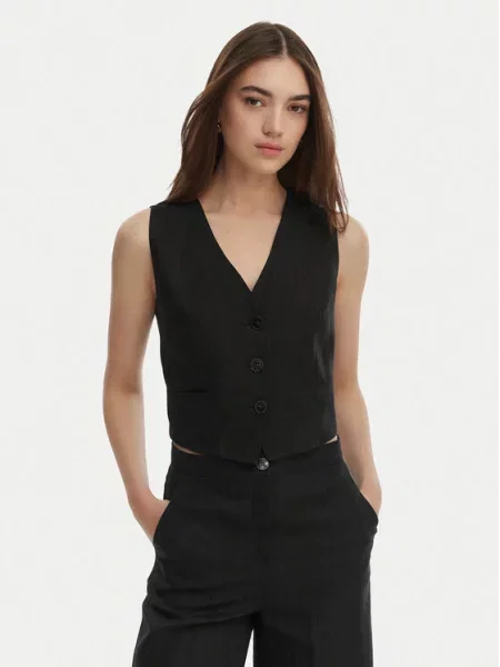 Marella Vestă de costum Veranda negru