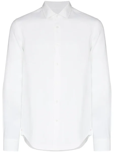 Cămașă Orlebar Brown de in alb