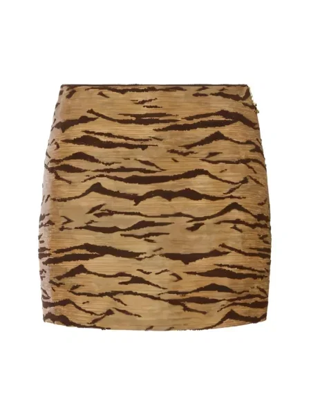 Spódnica mini Elisabetta Franchi brązowa