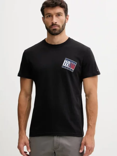 Tommy Jeans Tricou negru
