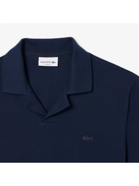 Классическое поло Lacoste синее